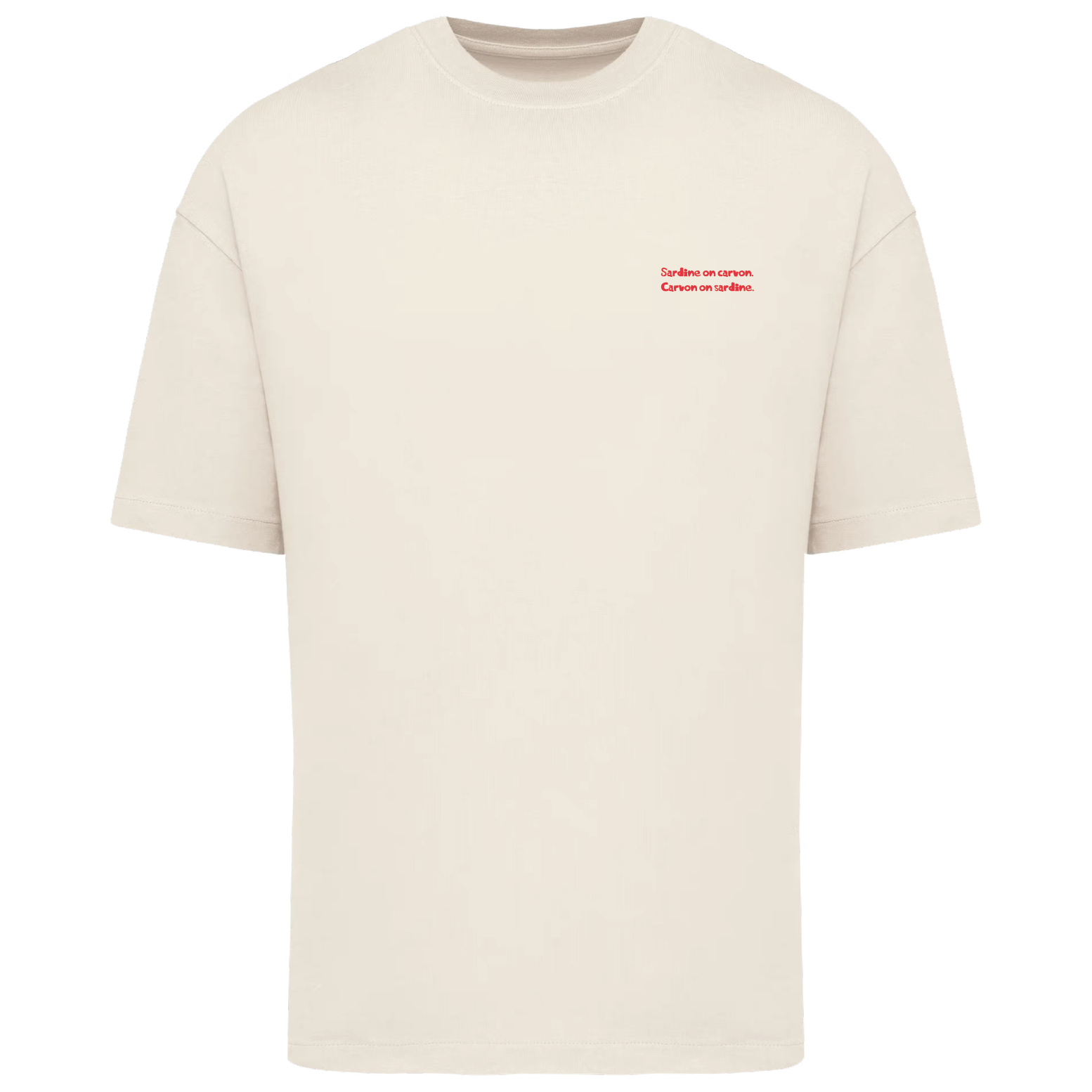 Sardine on Carvon - Oversize